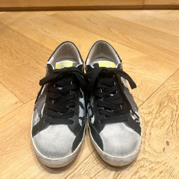 GOLDEN GOOSE - Superstar cloth low trainers - Picture 5 of 15